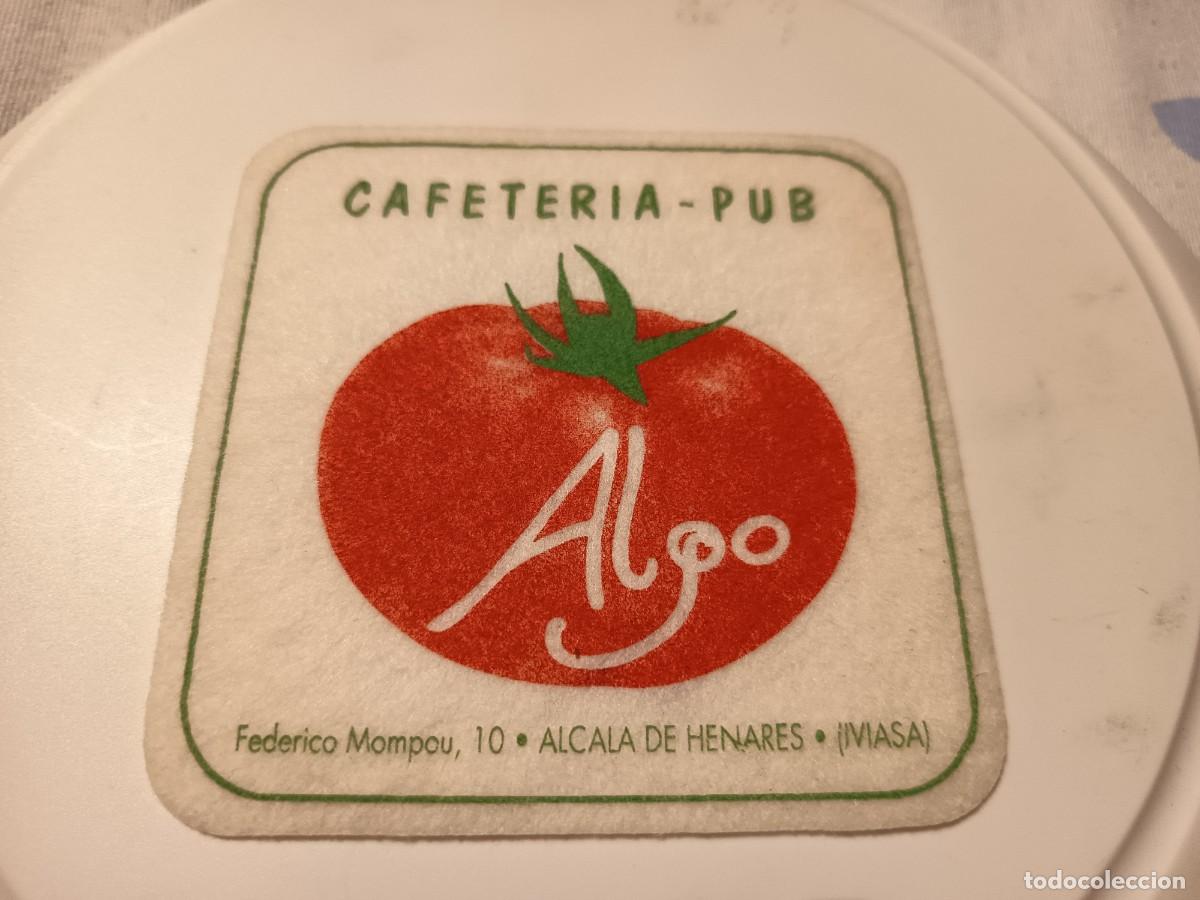 Otros art&iacute;culos de coleccionismo en papel: POSAVASOS BAR DE COPAS ALGO-ALCALA DE HENARES-MADRID