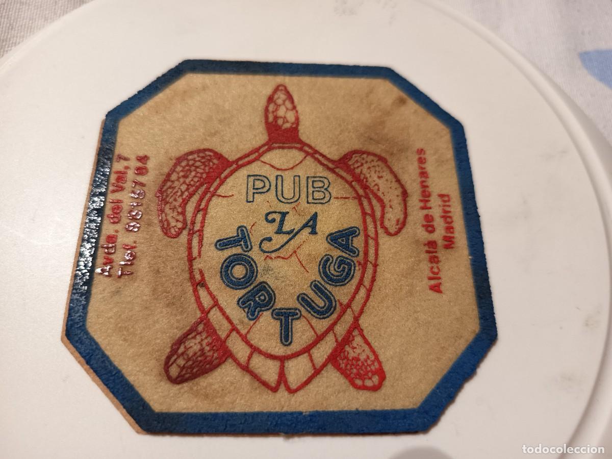 Otros art&iacute;culos de coleccionismo en papel: POSAVASOS PUB LA TORTUGA-ALCALA DE HENARES-MADRID
