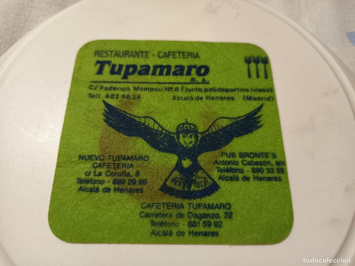 Otros art&iacute;culos de coleccionismo en papel: POSAVASOS CAFETERIAS TUPAMARO-ALCALA DE HENARES-MADRID