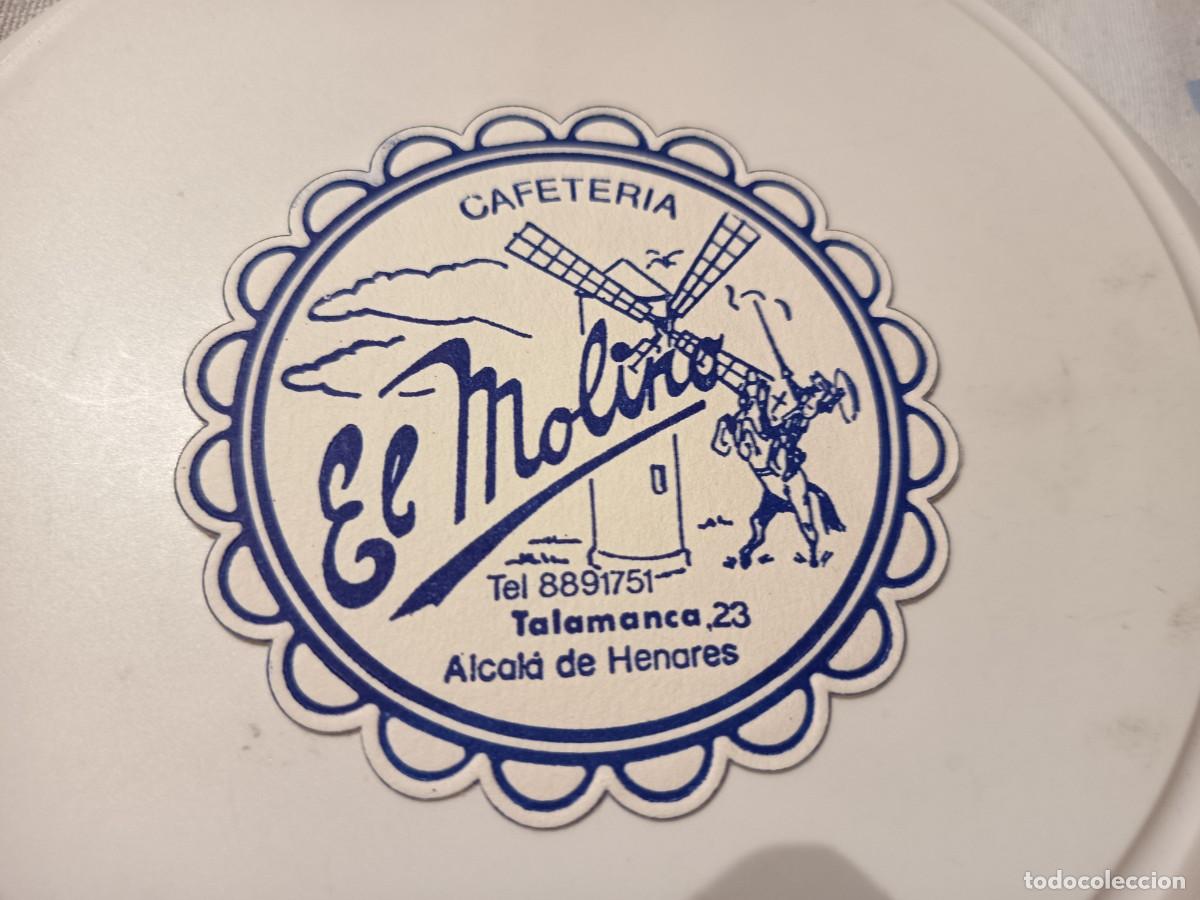 Otros art&iacute;culos de coleccionismo en papel: POSAVASOS CAFETERIA EL MOLINO-ALCALA DE HENARES-MADRID
