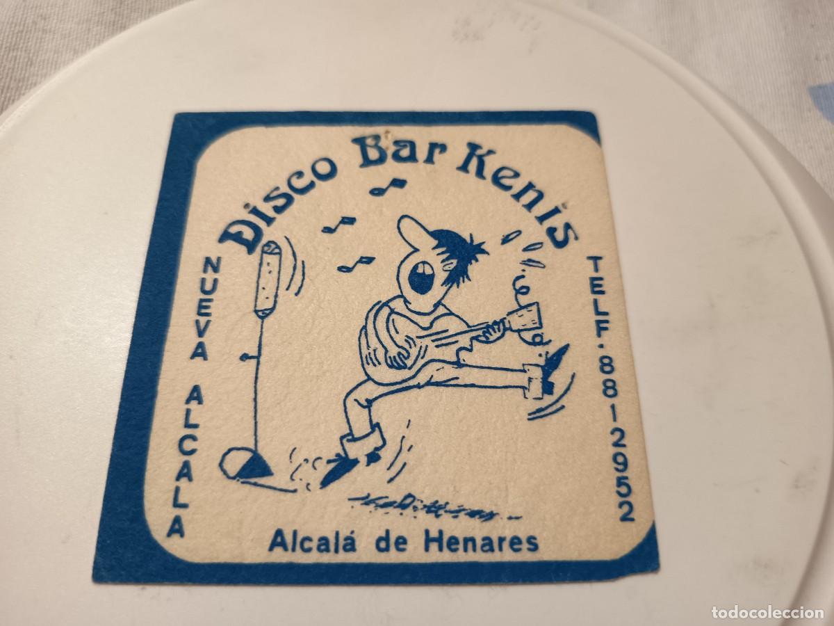Otros art&iacute;culos de coleccionismo en papel: POSAVASOS DISCO BAR KENIS-ALCALA DE HENARES-MADRID