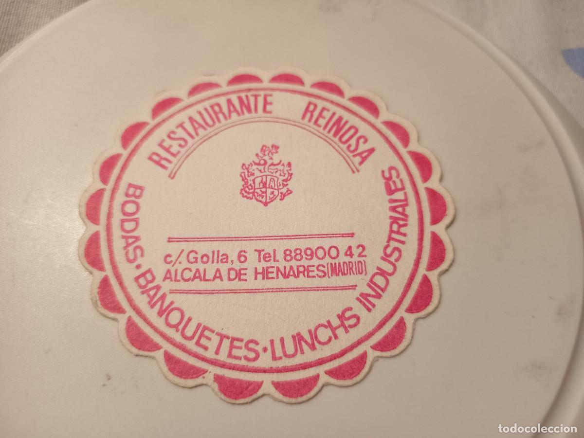 Otros art&iacute;culos de coleccionismo en papel: POSAVASOS RESTAURANTE REINOSA-ALCALA DE HENARES-MADRID