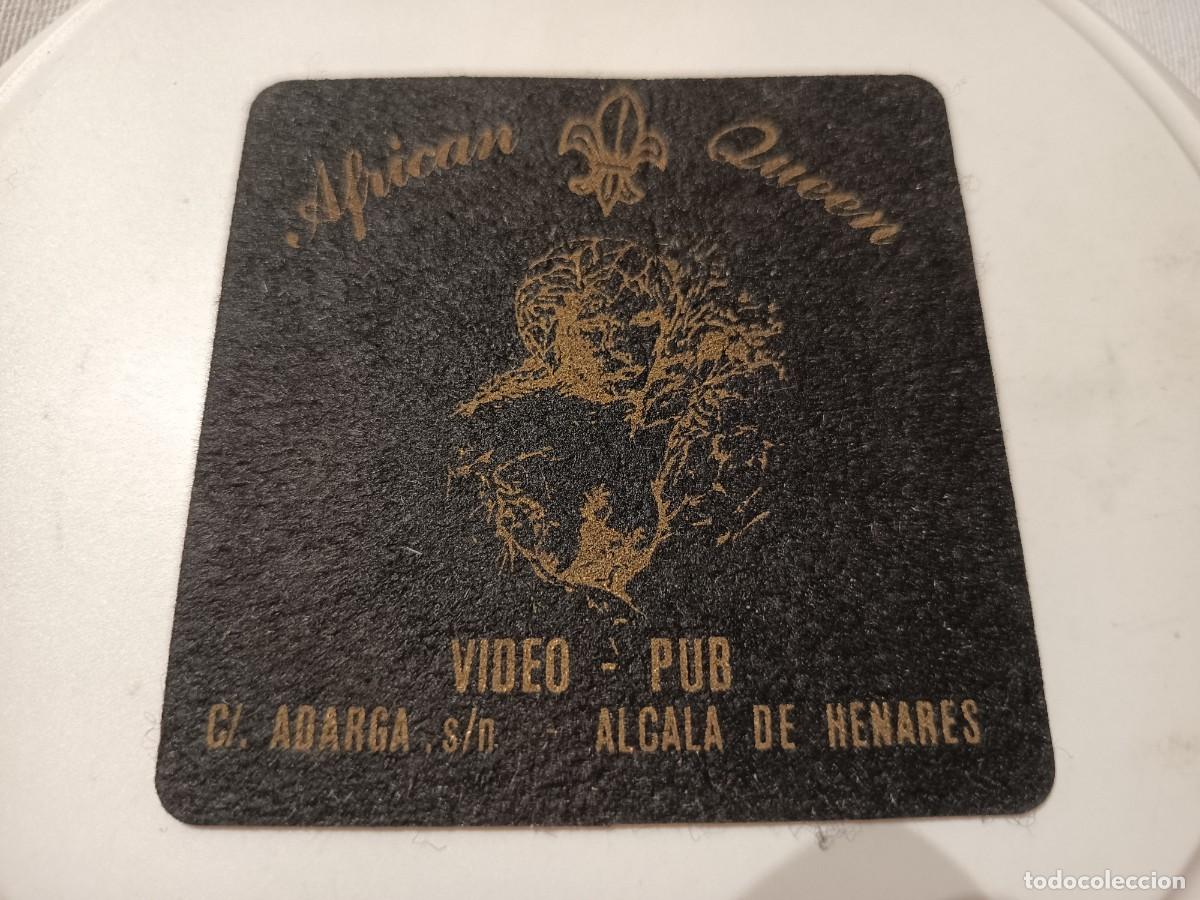 Otros art&iacute;culos de coleccionismo en papel: POSAVASOS PUB AFRICAN QUEEN-ALCALA DE HENARES-MADRID