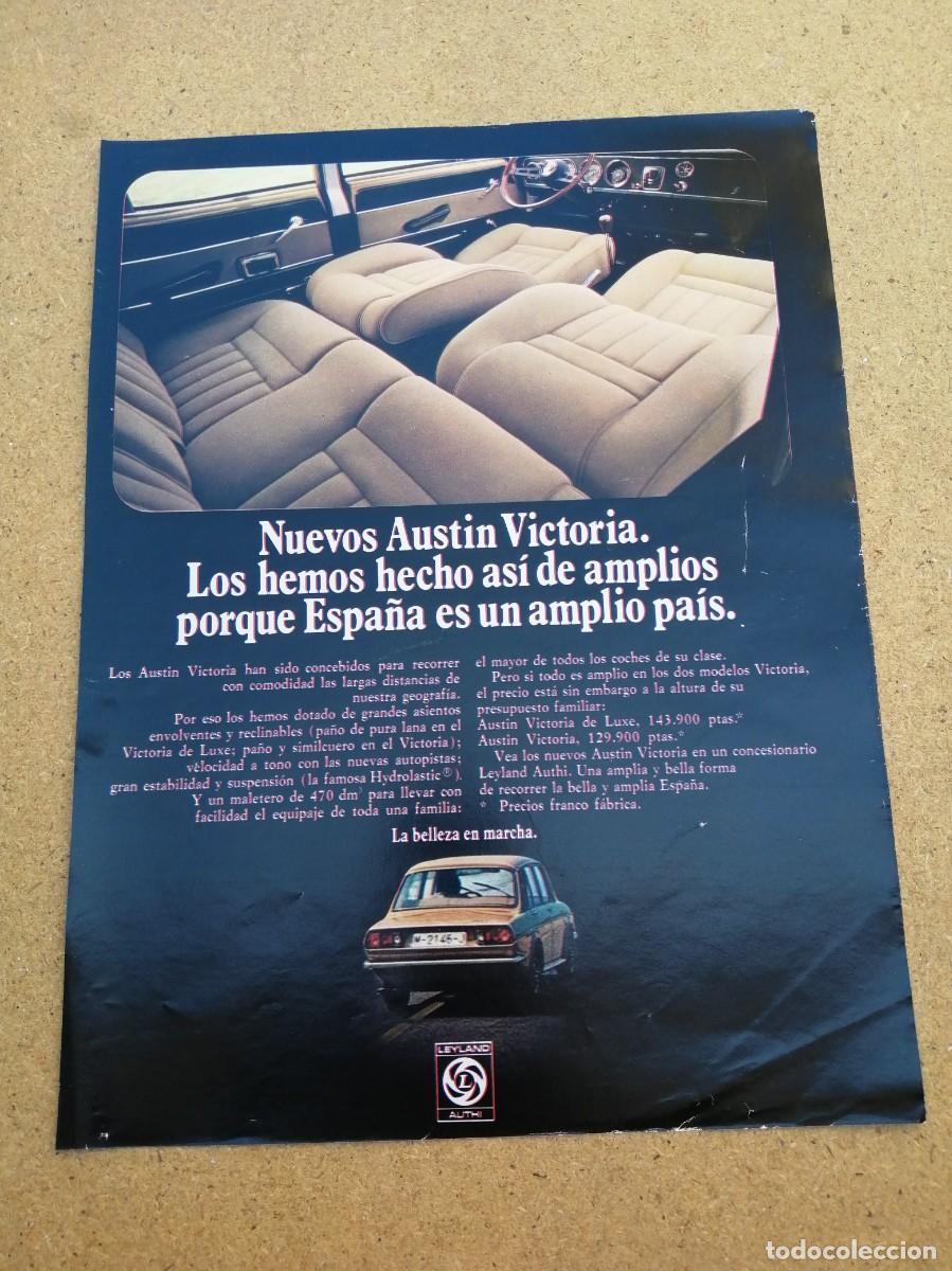 Otros art&iacute;culos de coleccionismo en papel: ANUNCIO. AUSTIN VICTORIA