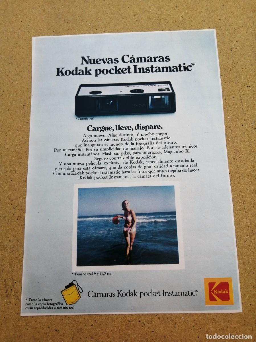 Otros art&iacute;culos de coleccionismo en papel: ANUNCIO. CAMARA KODAK POCKET INSTAMATIC