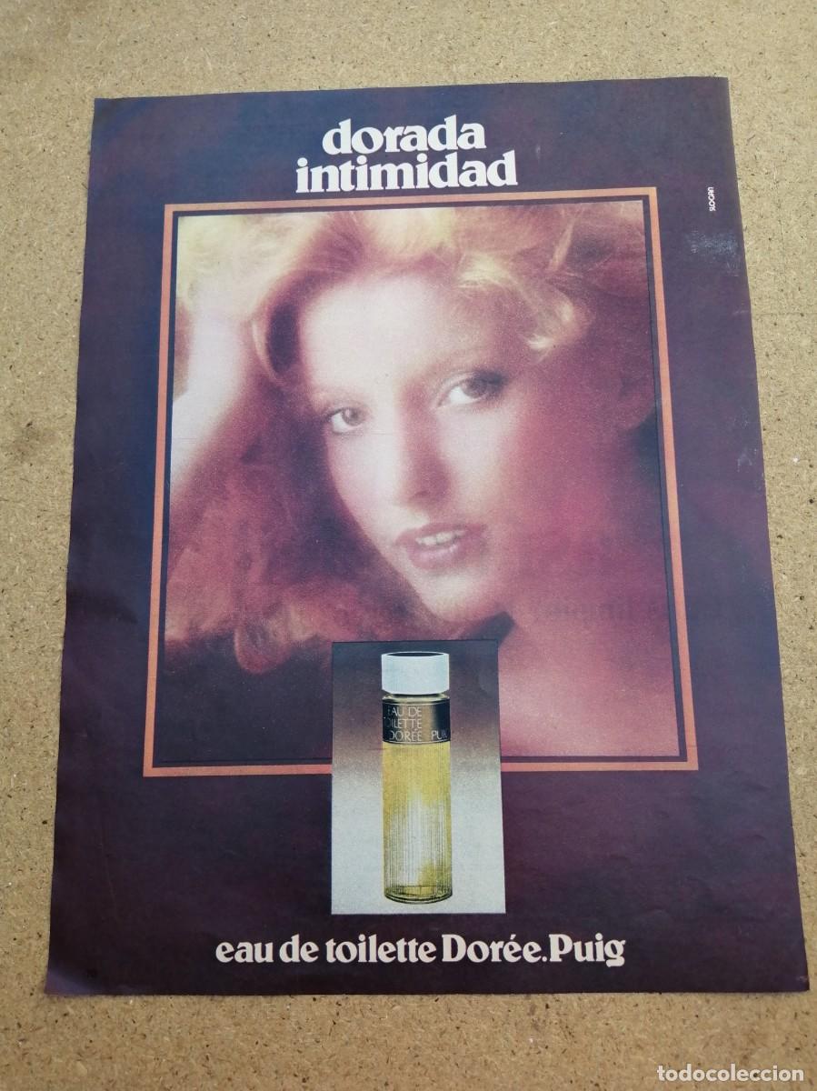 Otros art&iacute;culos de coleccionismo en papel: ANUNCIO. EAU DE TOILETTE DOREE, DE PUIG
