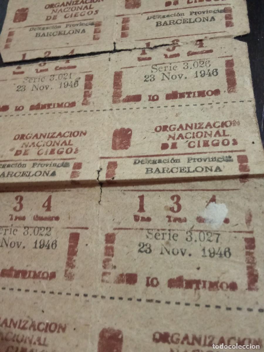 Otros art&iacute;culos de coleccionismo en papel: Organizacion nacional de ciegos.Delegacion Barcelona.