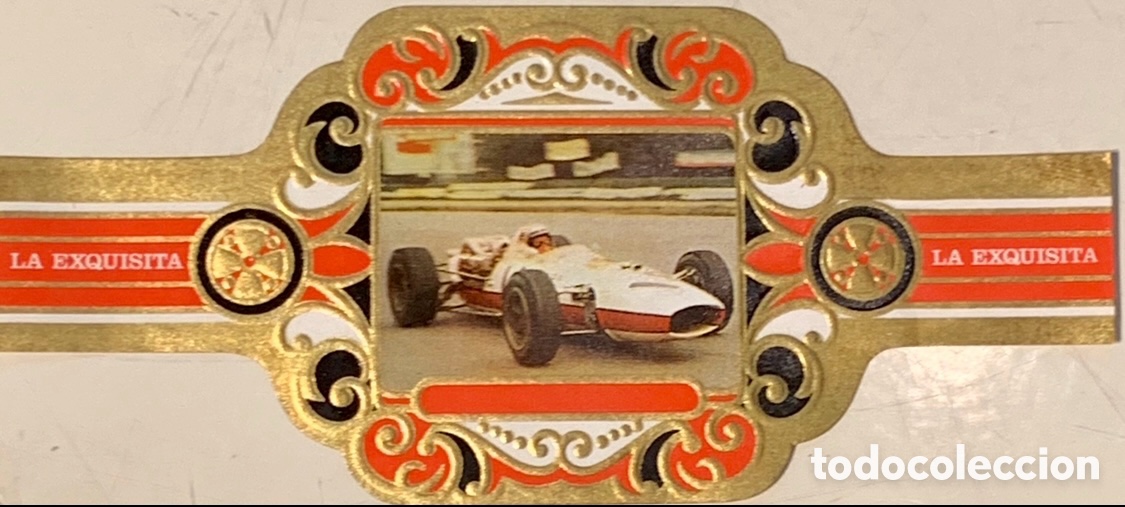 Otros art&iacute;culos de coleccionismo en papel: Vitola. La Exquisita. Coches F&oacute;rmula I. A&ntilde;os 70.