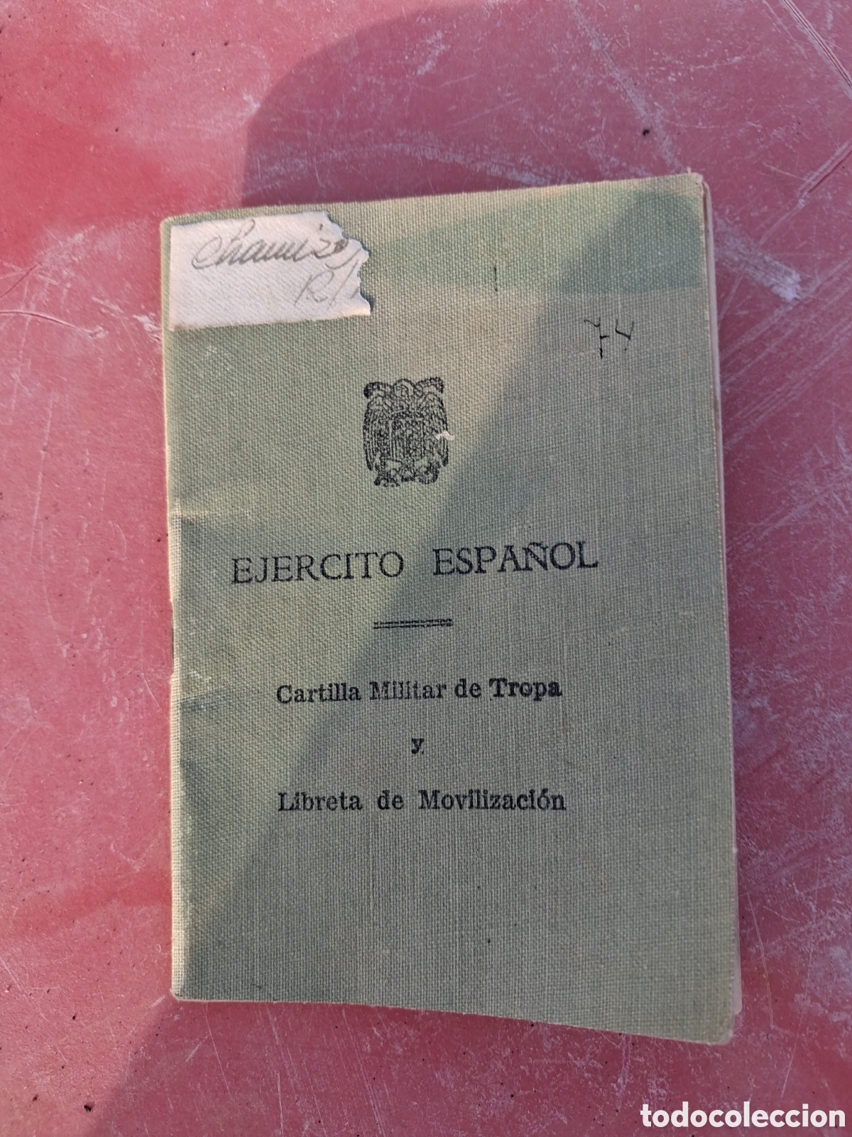 Otros art&iacute;culos de coleccionismo en papel: CARTILLA MILITAR DE TROPA