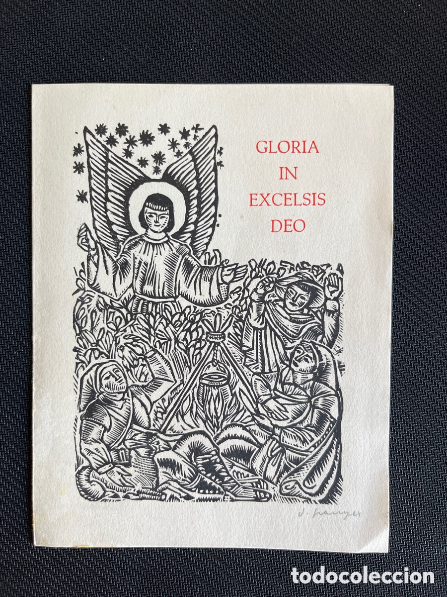 Otros art&iacute;culos de coleccionismo en papel: Gloria in Excelsis deo
