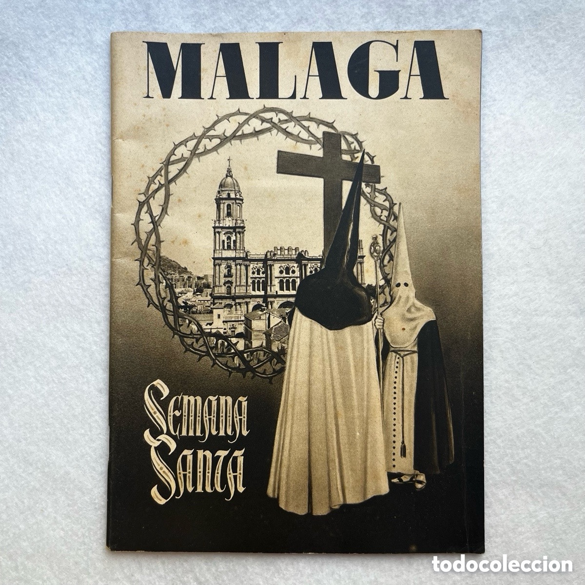 Outros artigos de papel: SEMANA SANTA M&Aacute;LAGA - PROGRAMA / REVISTA - AGRUPACI&Oacute;N DE COFRAD&Iacute;AS