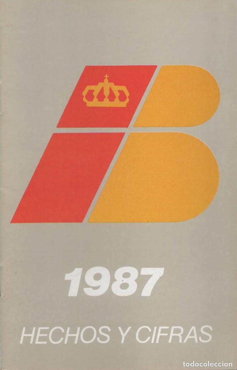 Otros art&iacute;culos de coleccionismo en papel: Iberia Hechos y Cifras 1987