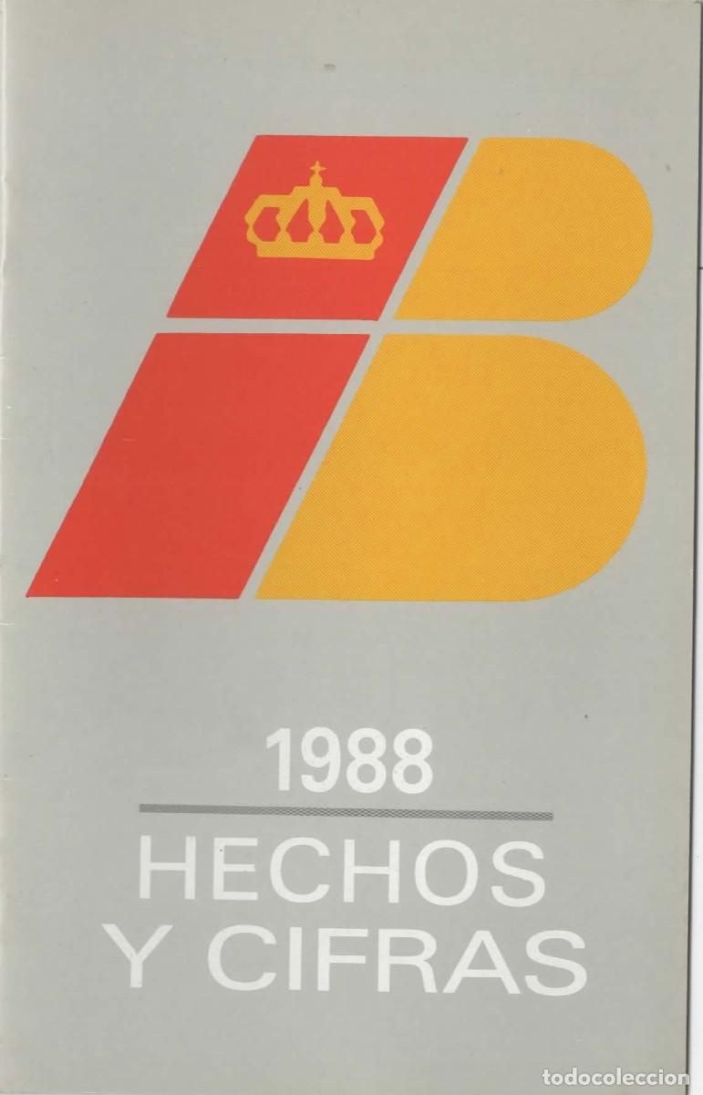 Otros art&iacute;culos de coleccionismo en papel: Iberia Hechos y Cifras 1988