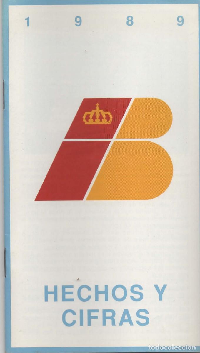 Otros art&iacute;culos de coleccionismo en papel: Iberia Hechos y Cifras 1989