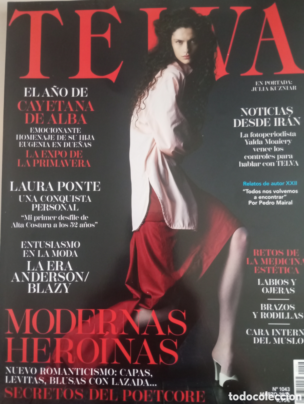 Otros art&iacute;culos de coleccionismo en papel: REVISTA TELVA, N 1043, MARZO 2026