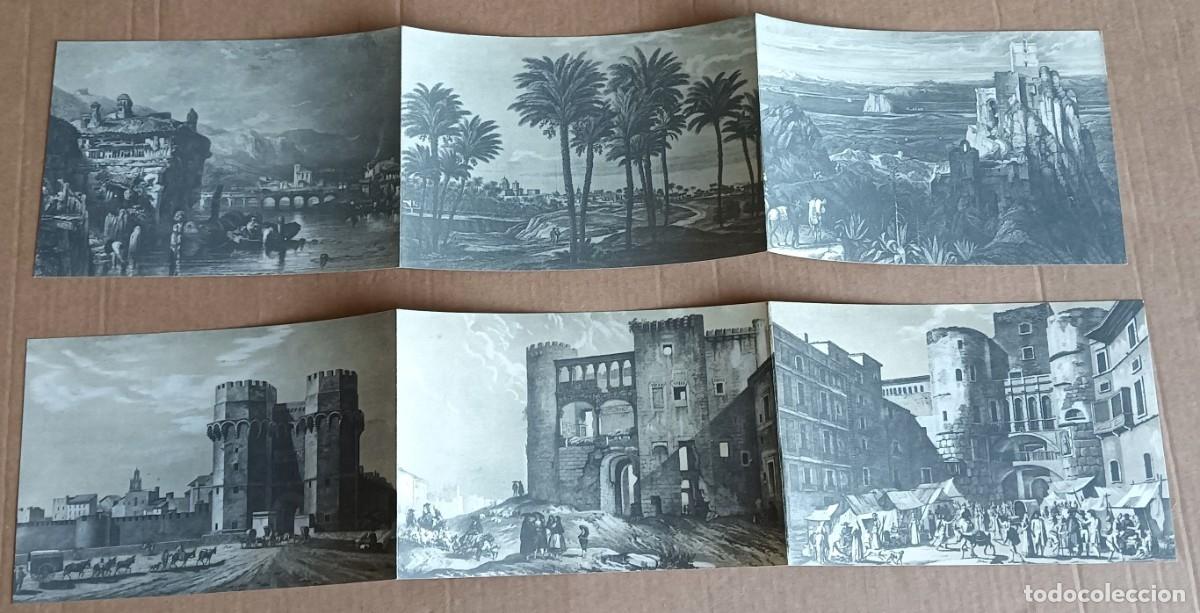 Otros art&iacute;culos de coleccionismo en papel: 24 de paisajes espa&ntilde;oles antiguos - 8 tr&iacute;pticos - ROBERTS