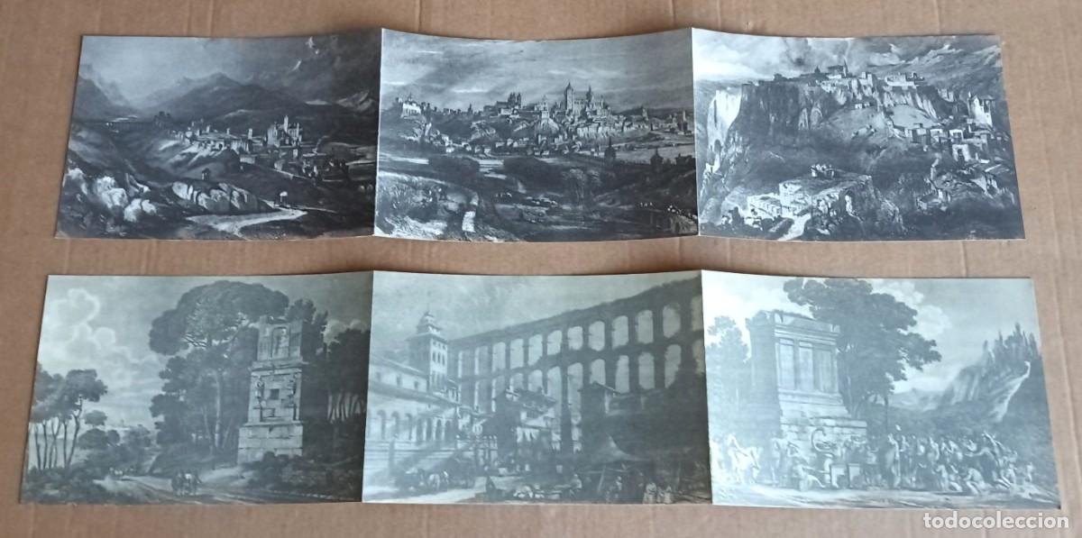Otros art&iacute;culos de coleccionismo en papel: 18 de paisajes espa&ntilde;oles antiguos - 6 tr&iacute;pticos - ROBERTS