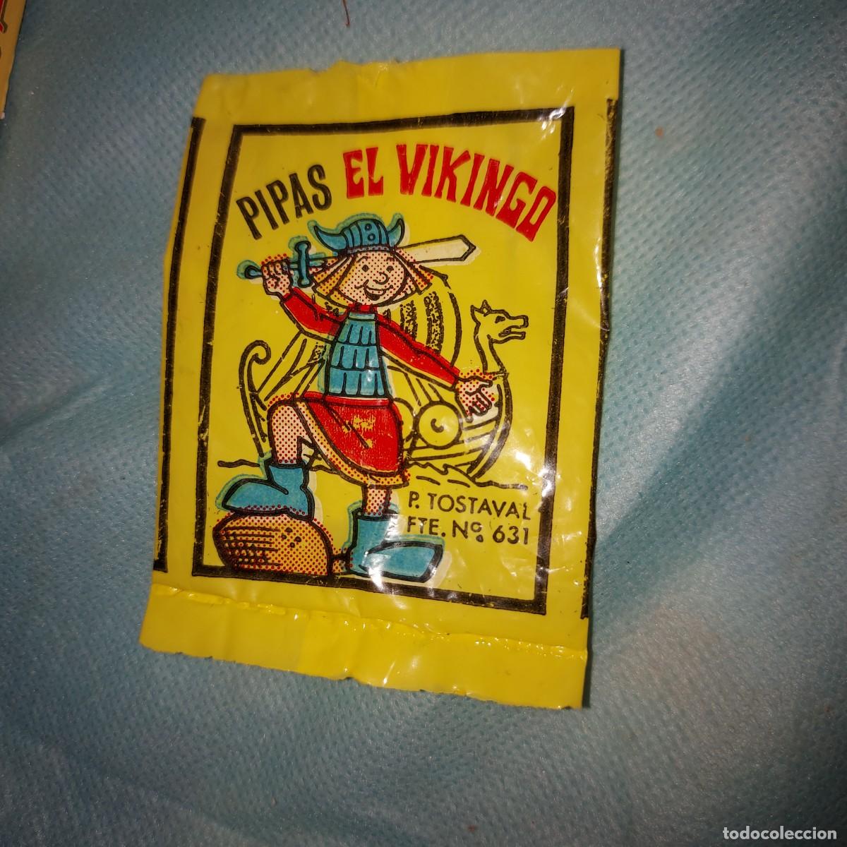 Otros art&iacute;culos de coleccionismo en papel: Pipas el vikingo tostaval , sobre vacio