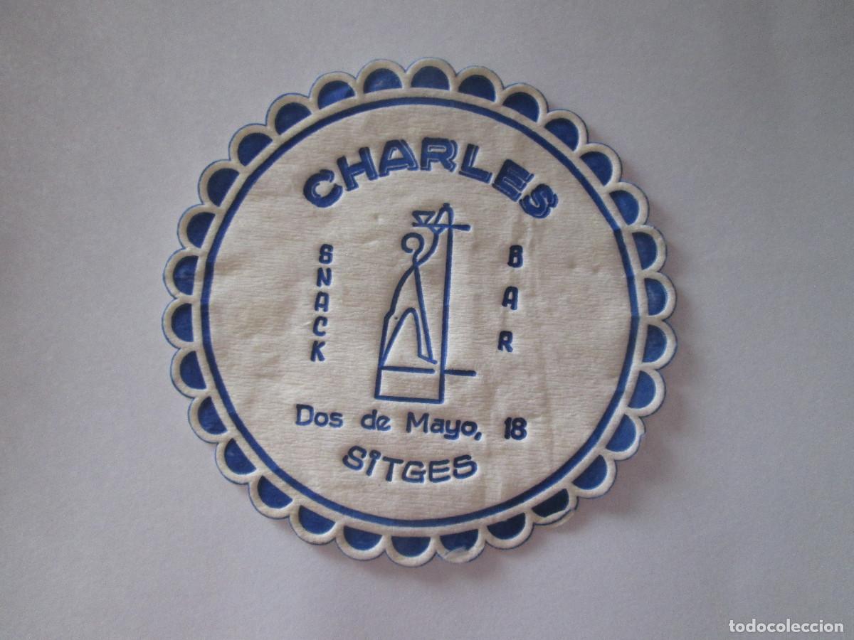 Otros art&iacute;culos de coleccionismo en papel: POSAVASOS DE CELULOSA - BAR CHARLES - SITGES