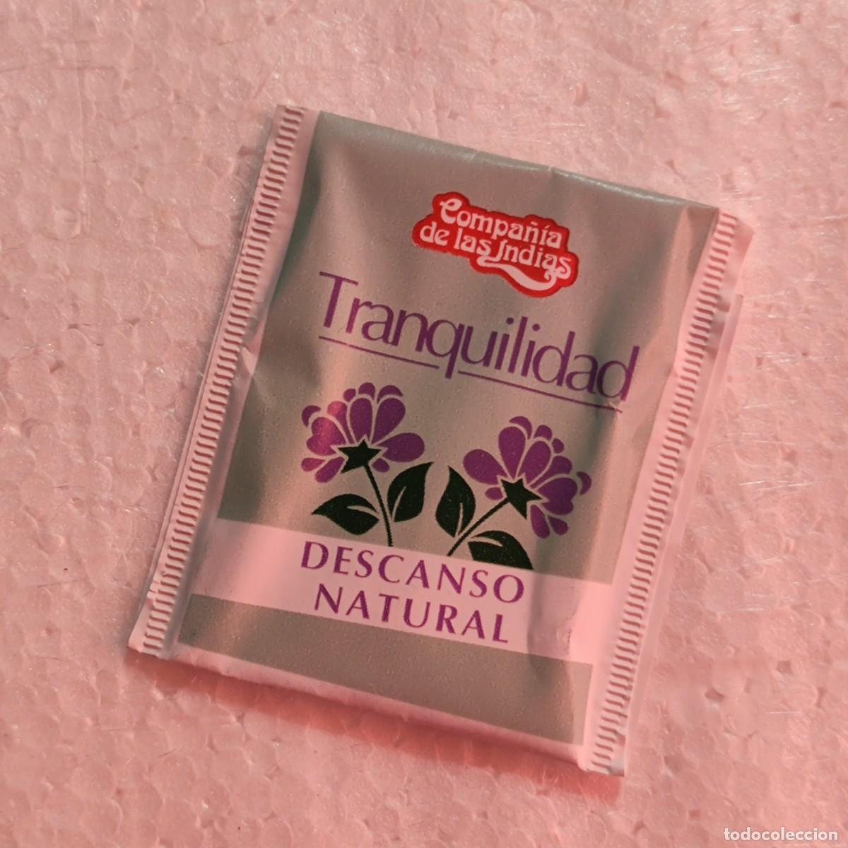 Otros art&iacute;culos de coleccionismo en papel: SOBRE INFUSION VACIO - COMPA&Ntilde;IA DE INDIAS - TRANQUILIDAD DESCANSO NATURAL - FLOR