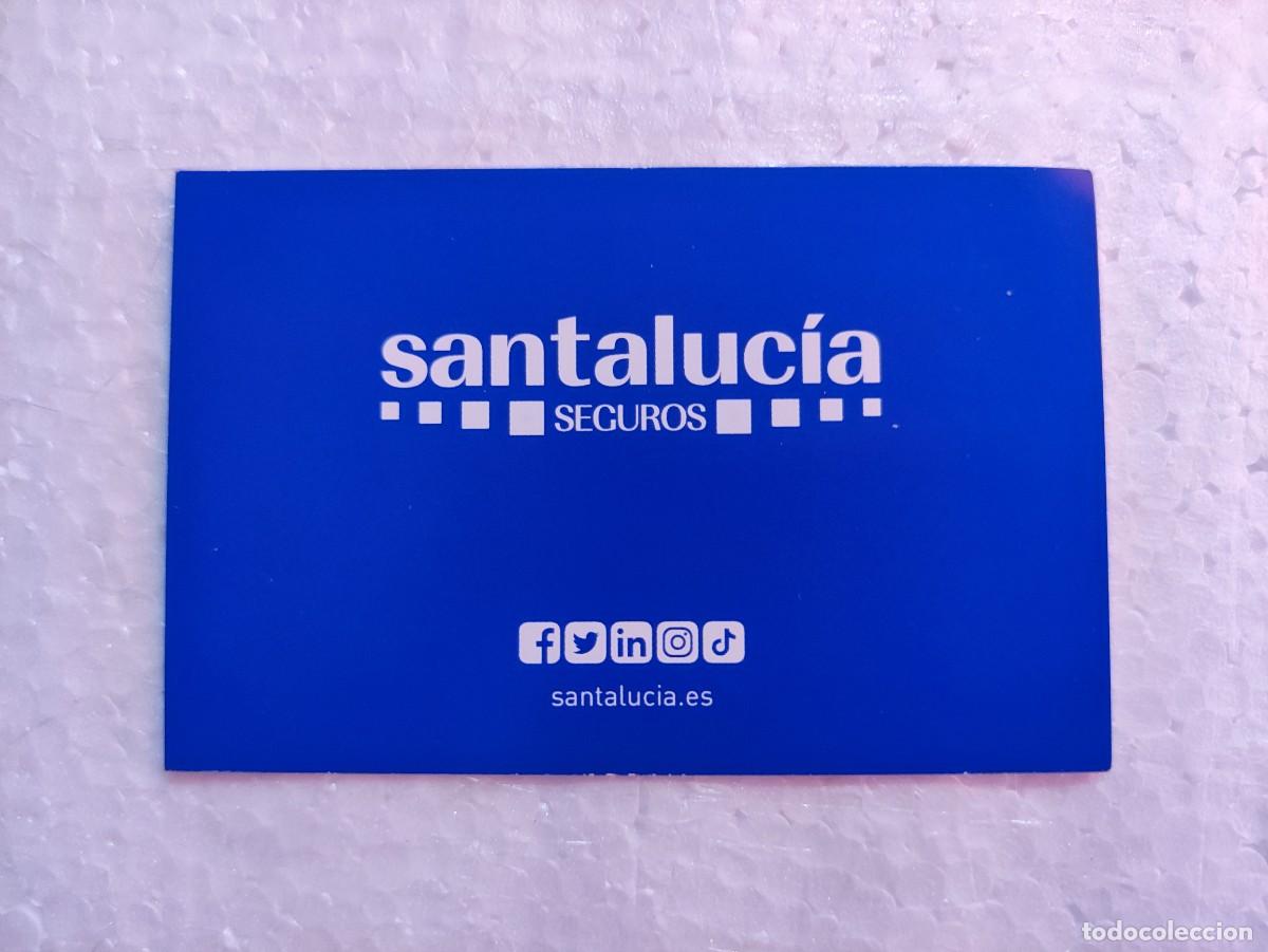 Collectionnisme Papier divers: TARJETA VISITA - SEGUROS SANTA LUCIA - MADRID