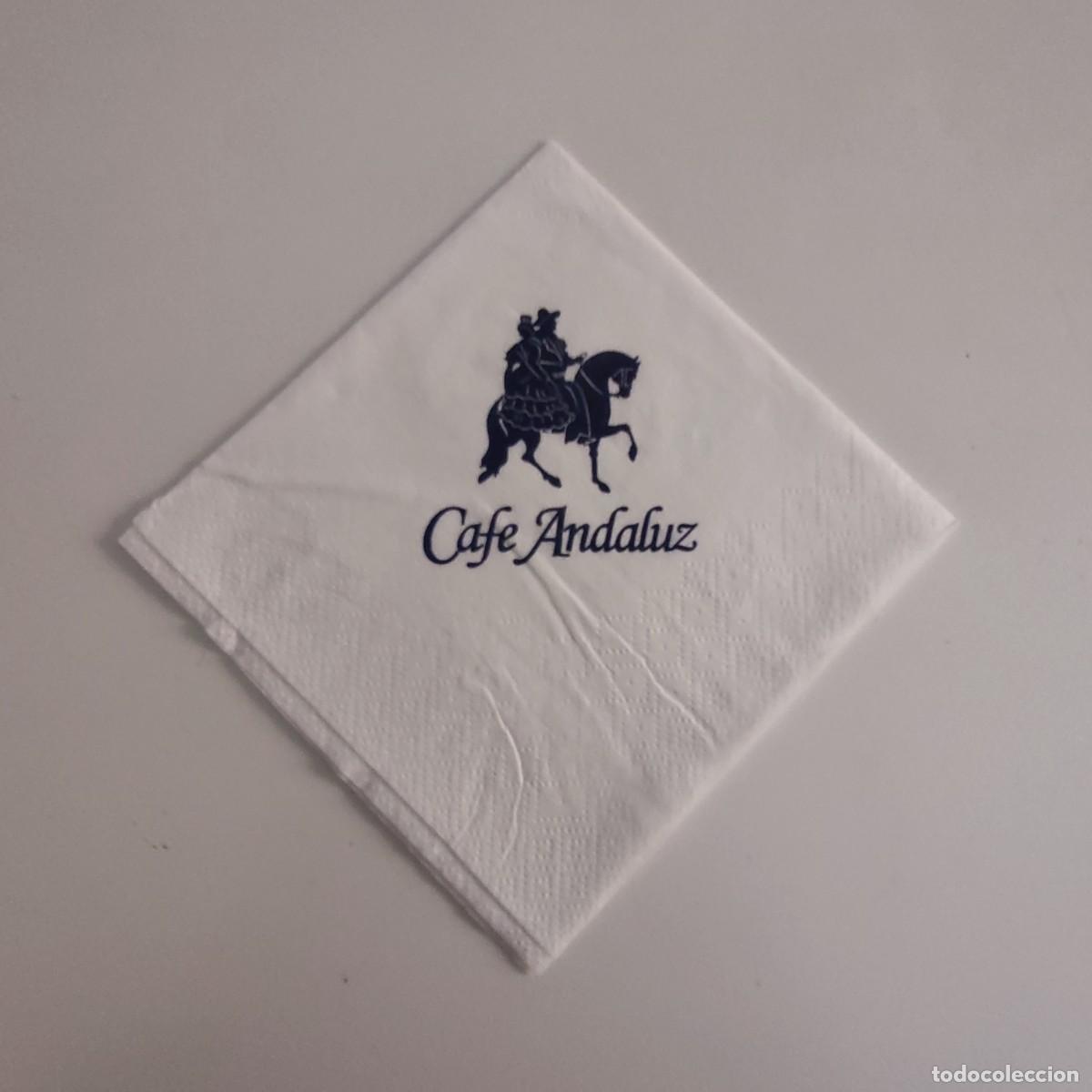 Collectionnisme Papier divers: SERVILLETA DE PAPEL - CAFE ANDALUZ - EDIMBURGH SCOTLAND UNITED KINDOM - CABALLO FAUNA