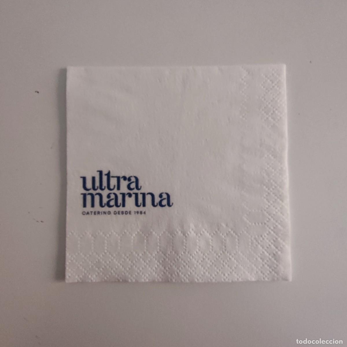 Collectionnisme Papier divers: SERVILLETA DE PAPEL - ULTRA MARINA CATERING
