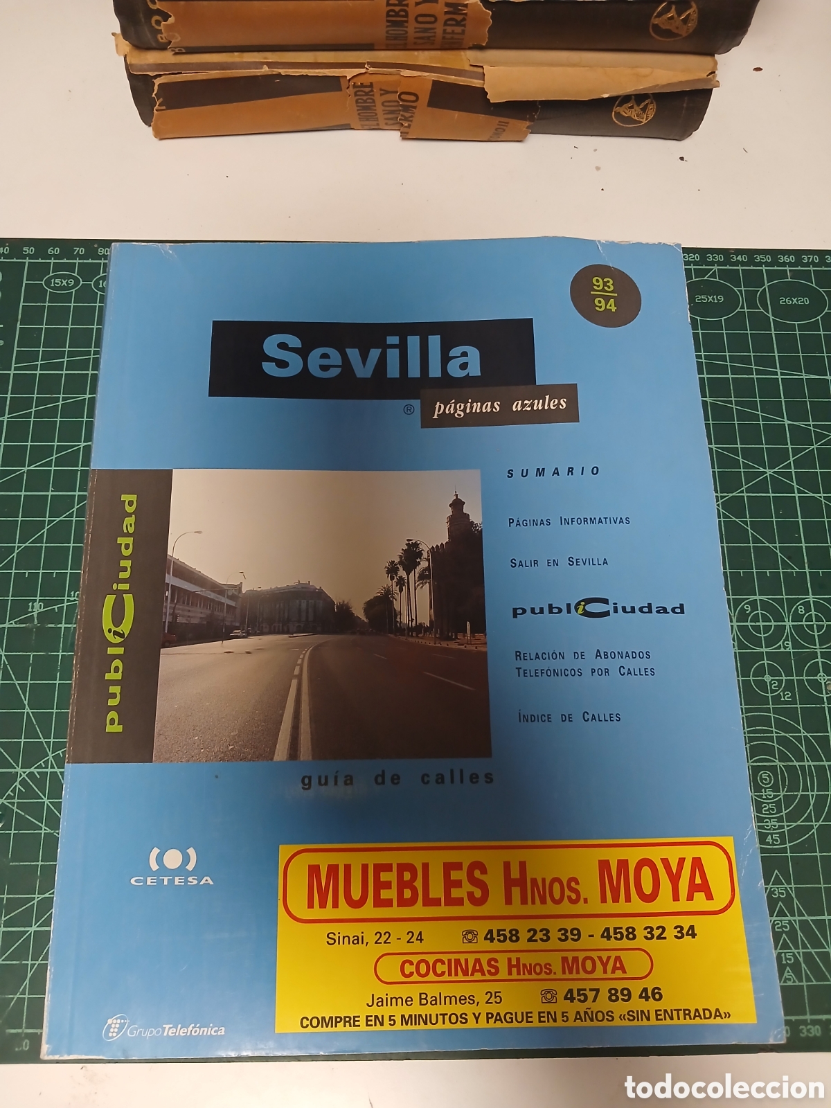 Outros artigos de papel: Guia paginas Azules de Sevilla a&ntilde;o 1993 1994