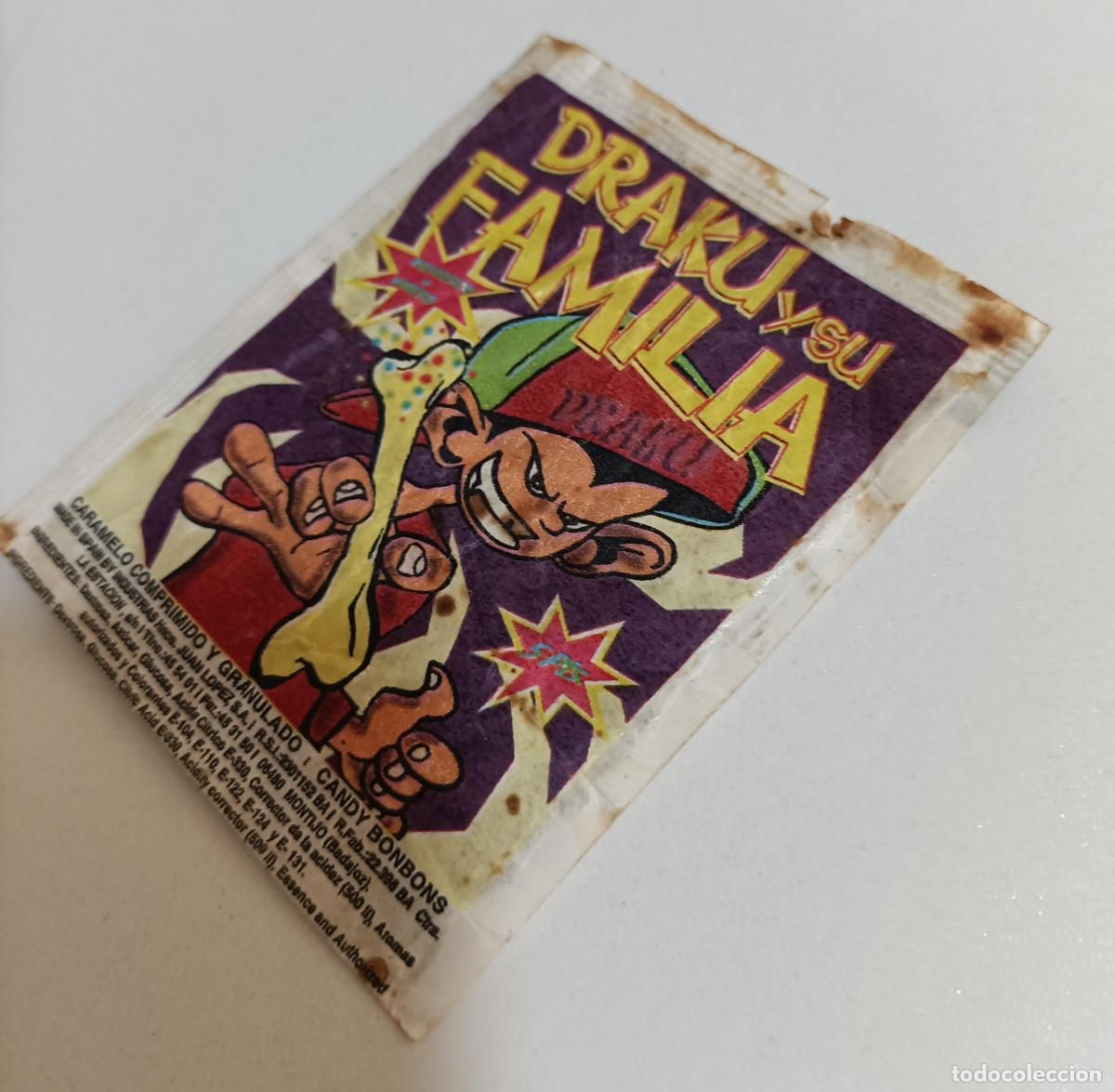 Otros art&iacute;culos de coleccionismo en papel: envoltorio papel chuches pica pica ? draku dracu majaro
