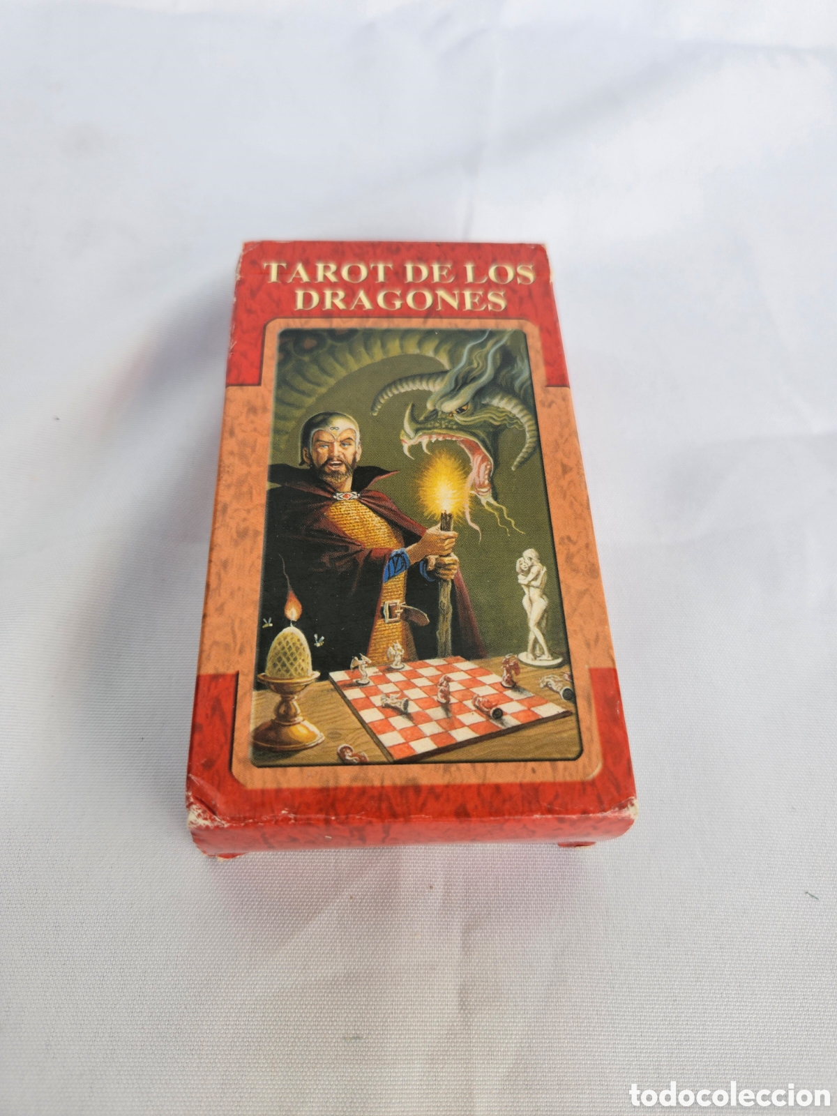 Otros art&iacute;culos de coleccionismo en papel: CARTAS TAROT DE LOS DRAGONES. 78 CARTAS EN BLISTER. LO SCARABEO