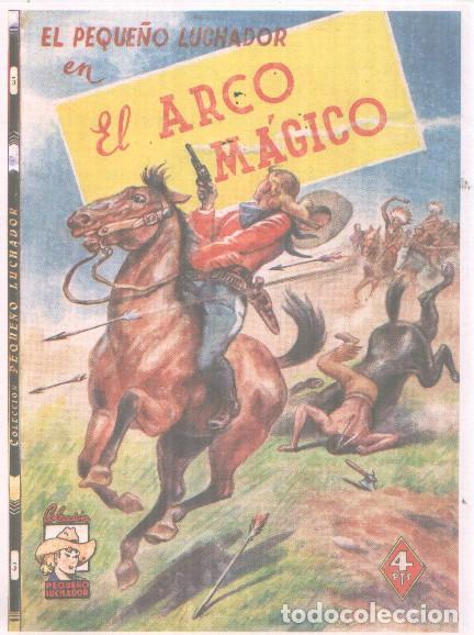 Collectionnisme Papier divers: Ficha propaganda portada novela El Pequelo Luchador: El arco magico -