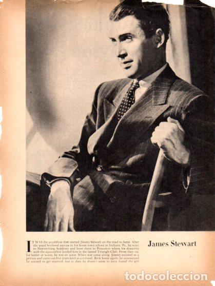 Collectionnisme Papier divers: LAMINA V55319: James Stewart
