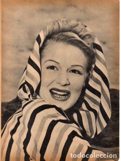 Altri oggetti di carta: LAMINA V55315: Betty Hutton