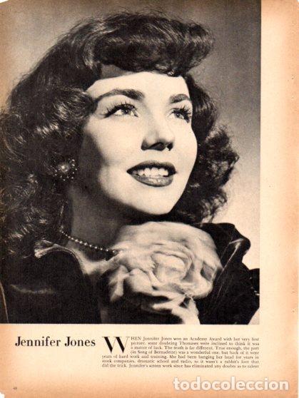 Altri oggetti di carta: LAMINA V55325: Jennifer Jones