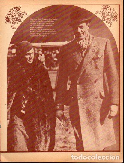 Altri oggetti di carta: LAMINA V55439: Gary Cooper and the Countess di Frasso
