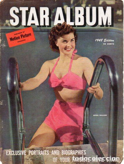 Altri oggetti di carta: LAMINA V55302: Esther Williams. Portada de la revista STAR ALBUM 1948