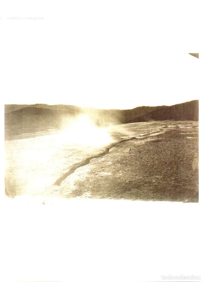 Paper Collecting Others: LAMINA V55494: Chimenea de viento en Nevada por Timothy H. O'Sullivan