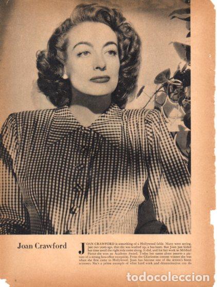 Altri oggetti di carta: LAMINA V55306: Joan Crawford