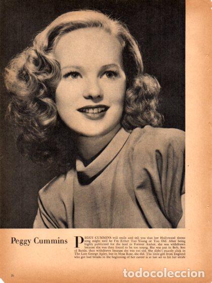 Altri oggetti di carta: LAMINA V55311: Peggy Cummins