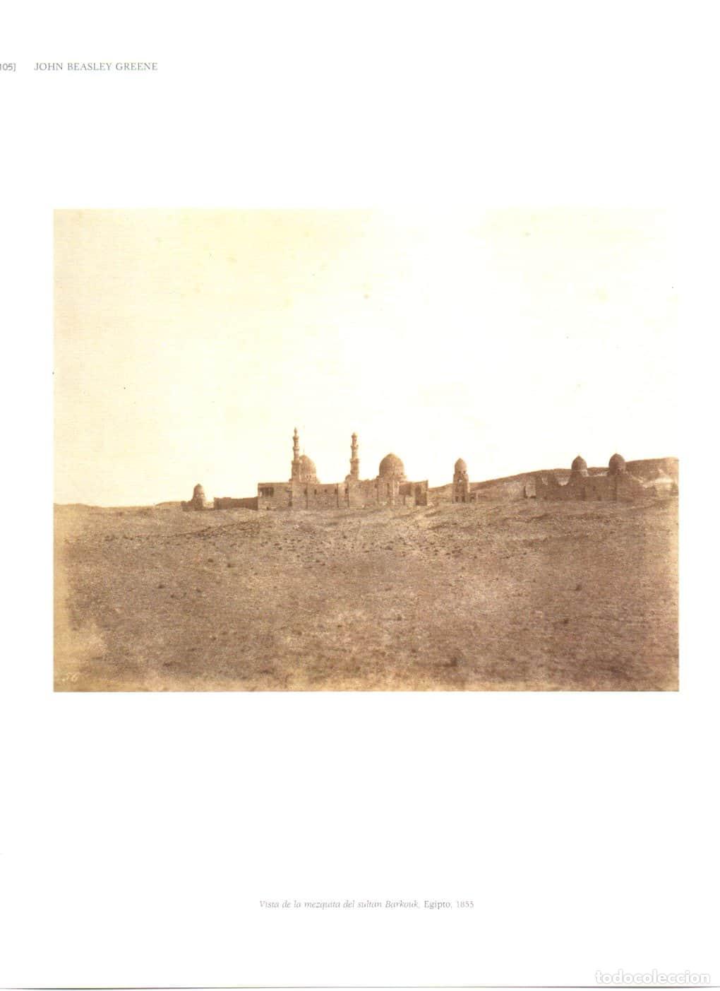 Altri oggetti di carta: LAMINA V55495: Mezquita del sultan Barnouk 1855 por J. Beasley Greene