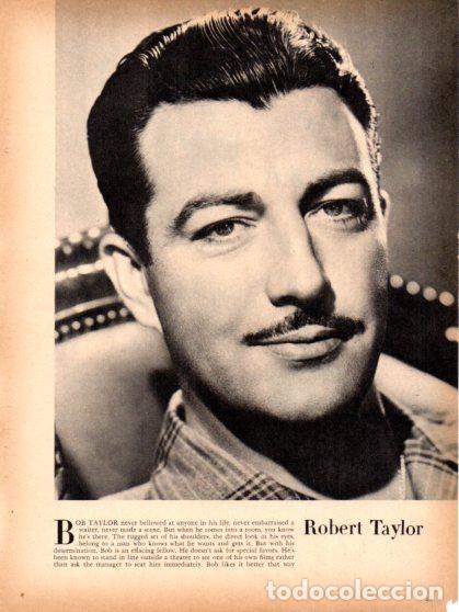 Altri oggetti di carta: LAMINA V55326: Robert Taylor