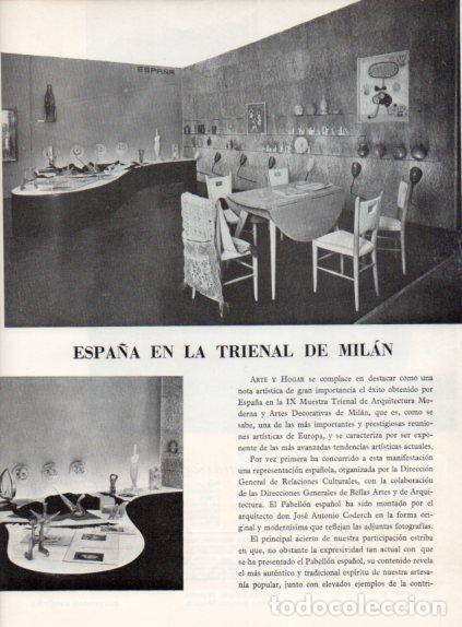 Paper Collecting Others: LAMINA V55554: Espa&ntilde;a en la IX Muestra Trienal de Arquitectura en Milan