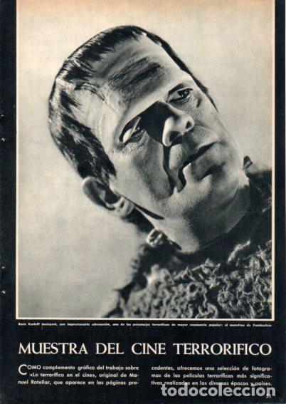 Paper Collecting Others: LAMINA V55362: Boris Karloff en Frankestein