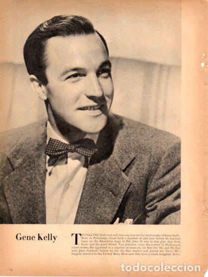 Outros artigos de papel: LAMINA V55346: Gene Kelly