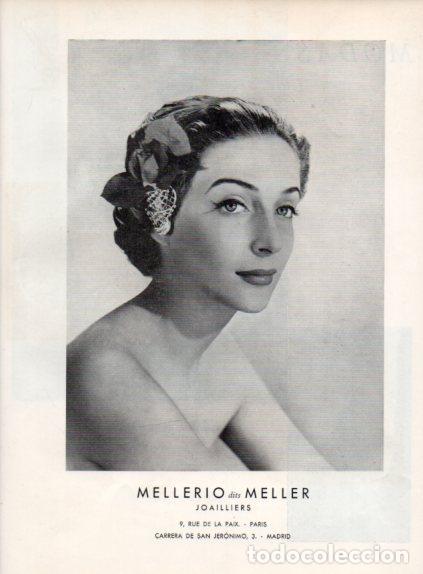 Outros artigos de papel: LAMINA V55565: Publicidad Mellerio dits Meller Joailliers