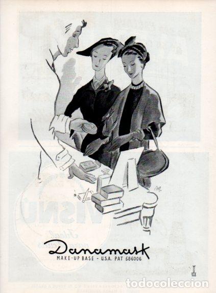 Outros artigos de papel: LAMINA V55570: Publicidad Danamask make up base