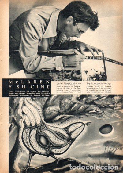 Outros artigos de papel: LAMINA V55366: Norman McLaren