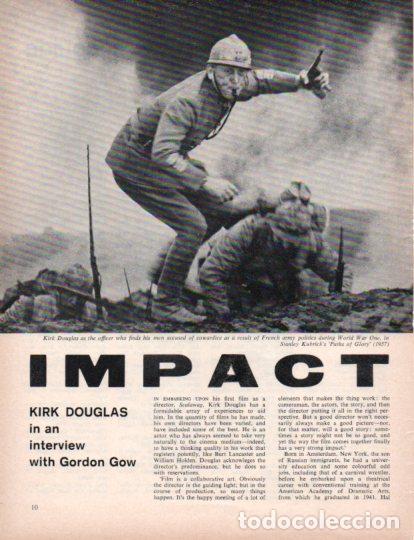 Outros artigos de papel: LAMINA V55371: Kirk Douglas in Stanley Kubrick's Paths of Glory