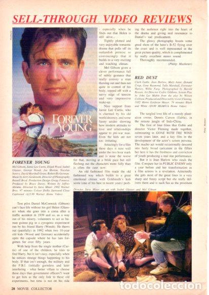 Outros artigos de papel: LAMINA V55393: Steve Miner on set with Isabel Glasser and Mel Gibson