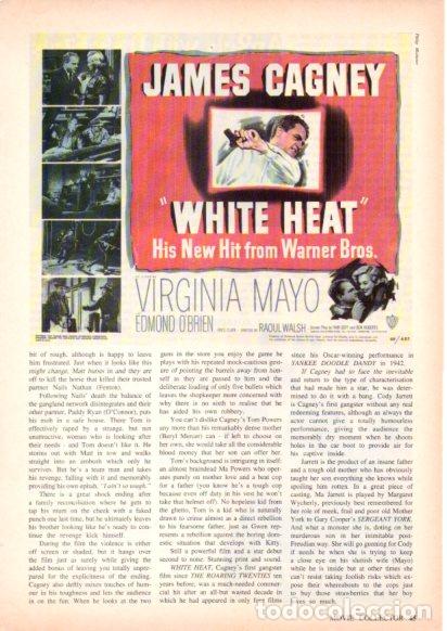 Outros artigos de papel: LAMINA V55398: James Cagney in White Heat